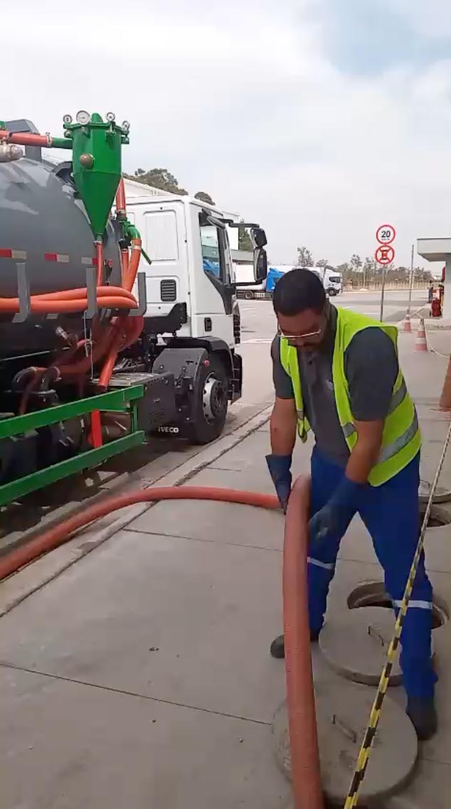 transporte de efluentes